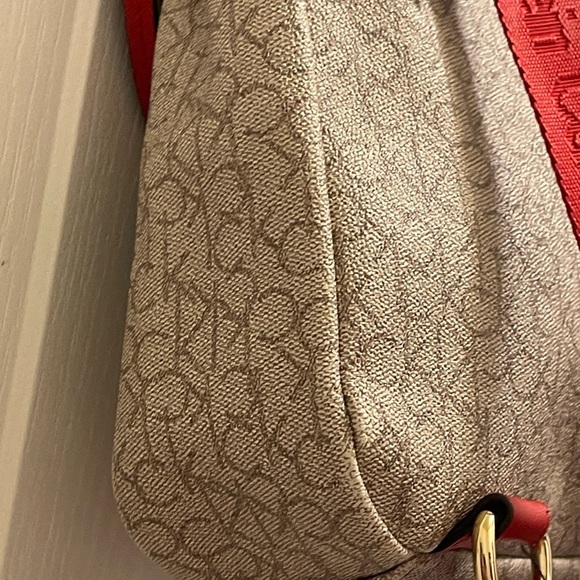 Calvin Klein Red and Gray Backpack - Picture 10 of 16